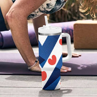 Netherlands Friesland Province Tumbler With Handle Flag Style