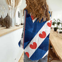 Netherlands Friesland Province Women Casual Shirt Flag Style