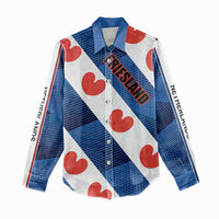 Netherlands Friesland Province Women Casual Shirt Flag Style