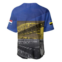Netherlands Gelderland Province Baseball Jersey Flag Style