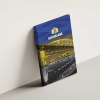 Netherlands Gelderland Province Canvas Wall Art Flag Style