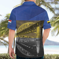 Netherlands Gelderland Province Hawaiian Shirt Flag Style