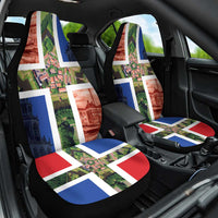 Netherlands Groningen Province Car Seat Cover Flag Style