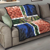 Netherlands Groningen Province Quilt Flag Style