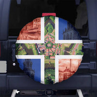 Netherlands Groningen Province Spare Tire Cover Flag Style