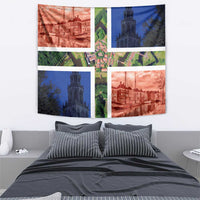 Netherlands Groningen Province Tapestry Flag Style
