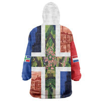 Netherlands Groningen Province Wearable Blanket Hoodie Flag Style