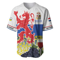 Netherlands Limburg Province Baseball Jersey Flag Style