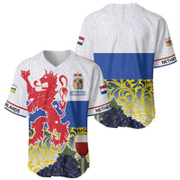 Netherlands Limburg Province Baseball Jersey Flag Style
