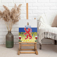 Netherlands Limburg Province Canvas Wall Art Flag Style