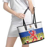 Netherlands Limburg Province Leather Tote Bag Flag Style