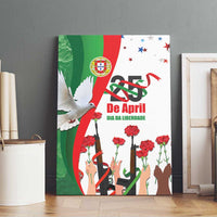 Portugal Carnation Revolution Canvas Wall Art Dia Da Liberdade 25 De April
