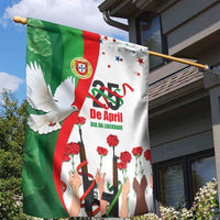 Portugal Carnation Revolution Garden Flag Dia Da Liberdade 25 De April