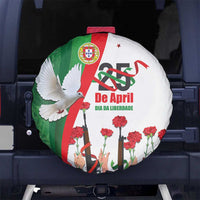 Portugal Carnation Revolution Spare Tire Cover Dia Da Liberdade 25 De April