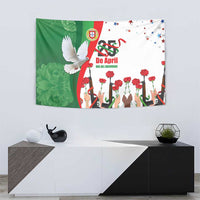 Portugal Carnation Revolution Tapestry Dia Da Liberdade 25 De April