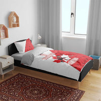Custom Canada Ice Hockey Champions Forever Bedding Set Sporty Style