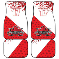 Custom Canada Ice Hockey Champions Forever Car Mats Sporty Style