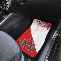 Custom Canada Ice Hockey Champions Forever Car Mats Sporty Style