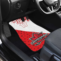 Custom Canada Ice Hockey Champions Forever Car Mats Sporty Style