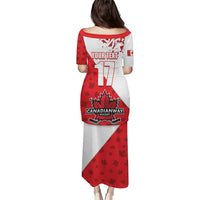 Custom Canada Ice Hockey Champions Forever Puletasi Sporty Style