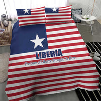 Liberia Flag Style Bedding Set The Love of Liberty Brought Us Here