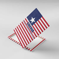 Liberia Flag Style Canvas Wall Art The Love of Liberty Brought Us Here