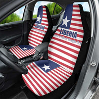 Liberia Flag Style Car Seat Cover The Love of Liberty Brought Us Here