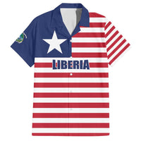 Liberia Flag Style Family Matching Long Sleeve Bodycon Dress and Hawaiian Shirt The Love of Liberty Brought Us Here