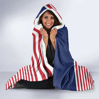 Liberia Flag Style Hooded Blanket The Love of Liberty Brought Us Here