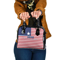 Liberia Flag Style Shoulder Handbag The Love of Liberty Brought Us Here