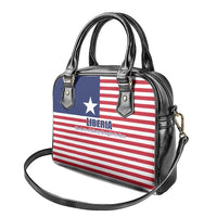 Liberia Flag Style Shoulder Handbag The Love of Liberty Brought Us Here