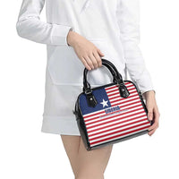 Liberia Flag Style Shoulder Handbag The Love of Liberty Brought Us Here