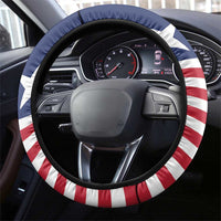 Liberia Flag Style Steering Wheel Cover The Love of Liberty Brought Us Here