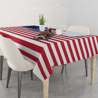 Liberia Flag Style Tablecloth The Love of Liberty Brought Us Here