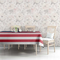 Liberia Flag Style Tablecloth The Love of Liberty Brought Us Here