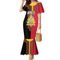 Haiti First Empire 1804-1806 Family Matching Mermaid Dress and Hawaiian Shirt Liberte ou la Mort!