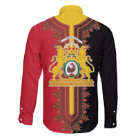 Haiti First Empire 1804-1806 Family Matching Off The Shoulder Long Sleeve Dress and Hawaiian Shirt Liberte ou la Mort!