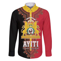 Haiti First Empire 1804-1806 Family Matching Short Sleeve Bodycon Dress and Hawaiian Shirt Liberte ou la Mort!