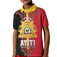 Haiti First Empire 1804-1806 Kid Polo Shirt Liberte ou la Mort!
