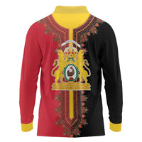 Haiti First Empire 1804-1806 Long Sleeve Polo Shirt Liberte ou la Mort!