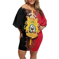 Haiti First Empire 1804-1806 Off Shoulder Short Dress Liberte ou la Mort!