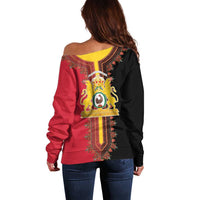 Haiti First Empire 1804-1806 Off Shoulder Sweater Liberte ou la Mort!