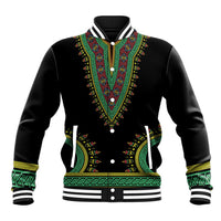 Liberia Coat of Arms Baseball Jacket African Dashiki Style