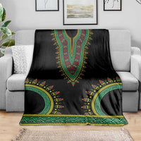 Liberia Coat of Arms Blanket African Dashiki Style