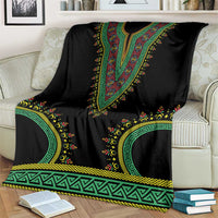 Liberia Coat of Arms Blanket African Dashiki Style