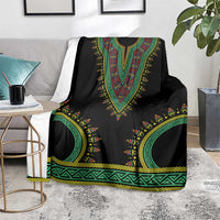 Liberia Coat of Arms Blanket African Dashiki Style