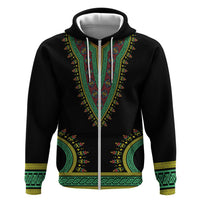Liberia Coat of Arms Hoodie African Dashiki Style