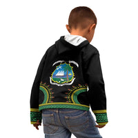 Liberia Coat of Arms Kid Hoodie African Dashiki Style