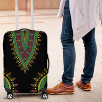 Liberia Coat of Arms Luggage Cover African Dashiki Style