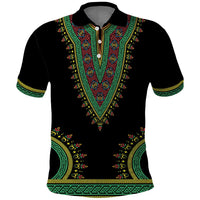 Liberia Coat of Arms Polo Shirt African Dashiki Style